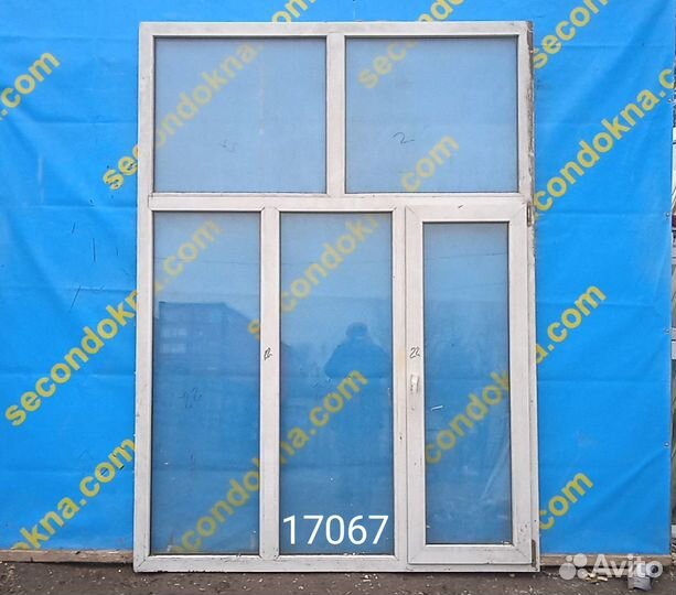 Пластиковое окно Б/У 2340(в)х1700(ш)