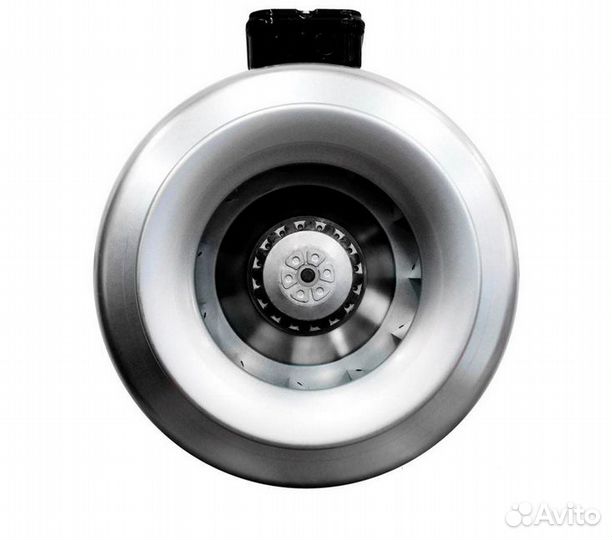 Вентилятор вкк 125м оцинкованный круглый канальный