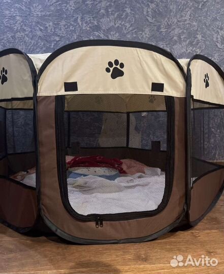 Новый манеж для животных