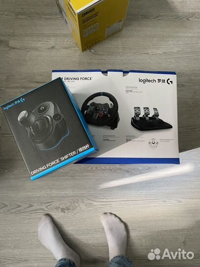 Руль logitech g29 + Шифтер