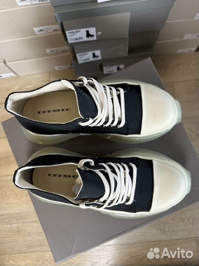 Rick Owens Abstract clear sole low