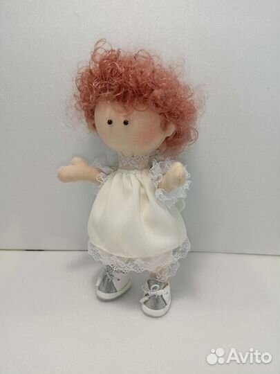 Кукла ангел ручной работы