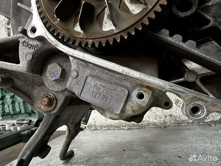 Двигатель AF70E honda dio 68