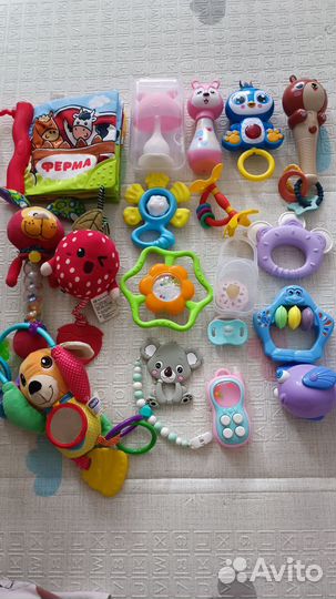 Игрушки погремушки грызунки