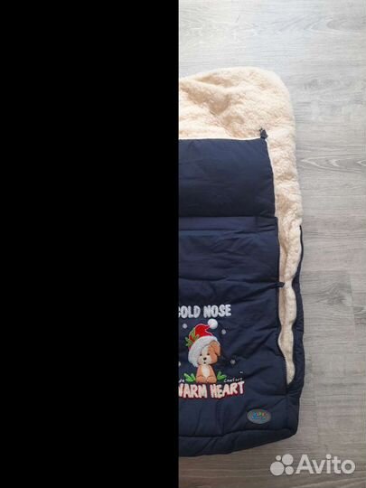 Зимний конверт в коляску