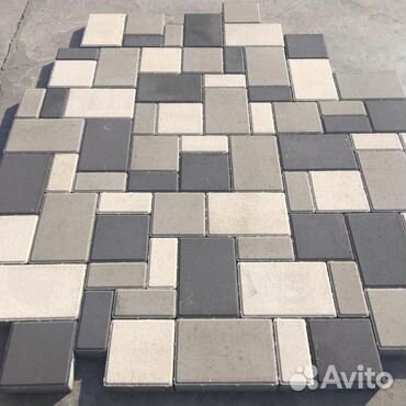 Брусчатка тротуарная плитка «Мозаика Европа»