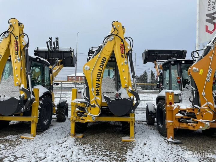 Экскаватор-погрузчик New Holland B115B, 2023