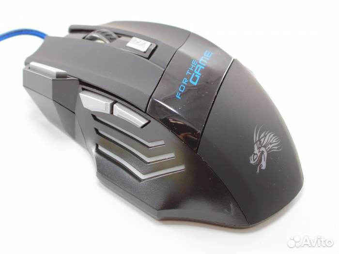 Мышь игровая X3 7 кнопок 1000-5500 DPI