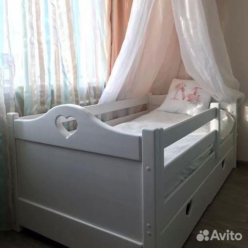 Детская кровать Радость 160*80 с матрасом
