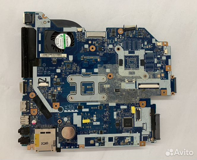 Q5WVH LA-7912p Rev: 1.0 UMA HM70 Материнская плата