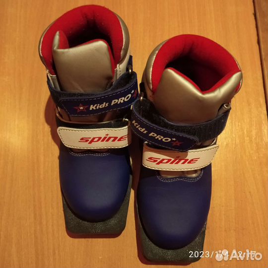 Ботинки для лыж детские 37