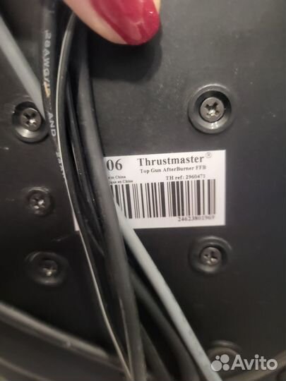 Игровой руль thrustmaster, джойстик и педали