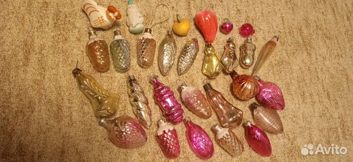 Ёлочные игрушки СССР