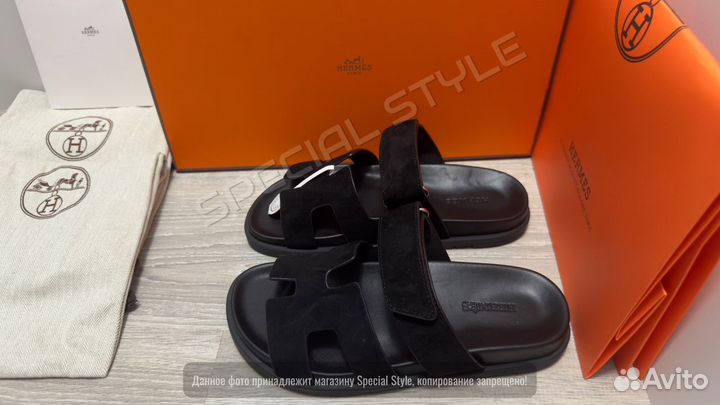 Шлёпанцы женские Hermes Chypre