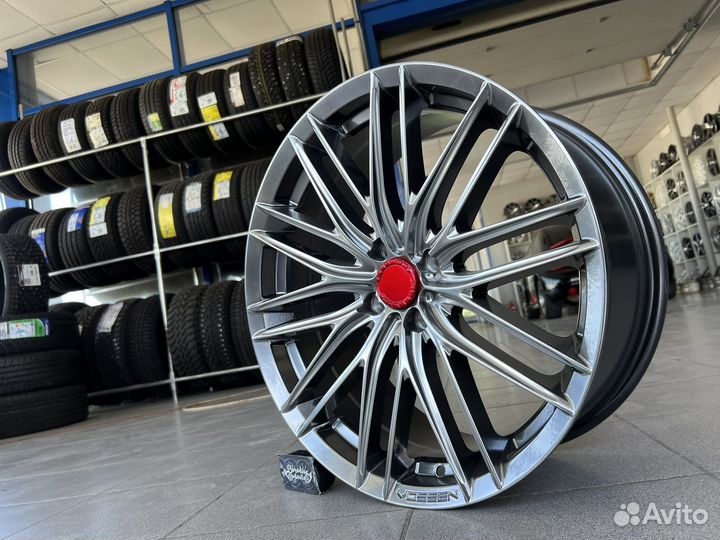 Диски литые Vossen 2516 4x100 r18 #1702 серые