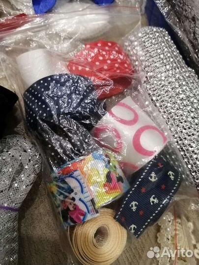 Атласная лента разные (много) и не только ленты