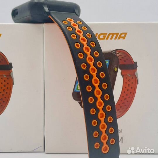 Смарт часы Digma Kid K7m Black/Orange