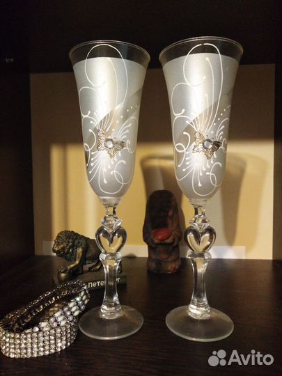 Бокалы свадебные