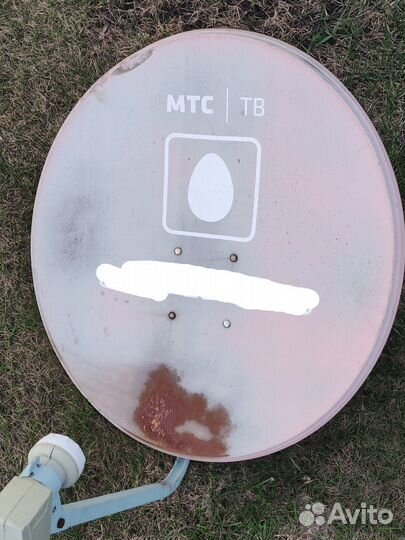 Спутниковая антенна (б/у) без приставки
