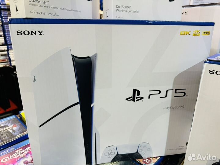 Sony playstation 5 ps5 slim с дисководом новая