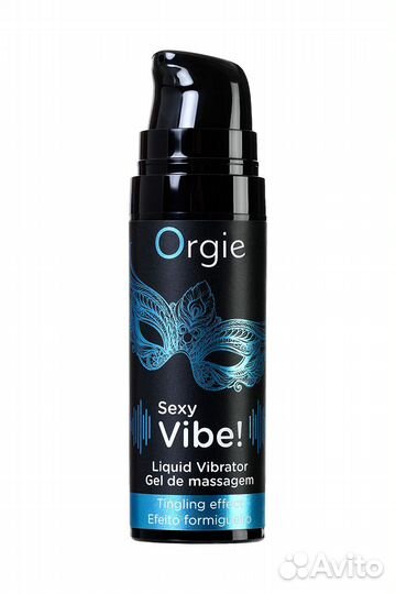Гель для массажа orgie Sexy Vibe Liquid Vibrator с эффектом вибрации - 15 мл