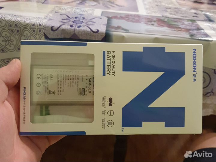 Акб Nohon для samsung s10 (EB-BG973ABU)