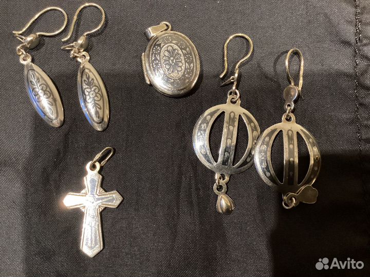 Северная чернь украшения