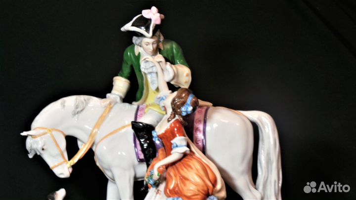 Прощание. Фарфоровая статуэтка. Германия 1920-1940