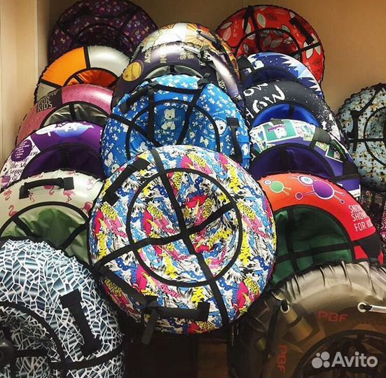 Тюбинг Ватрушка санки надувные новые в наличии