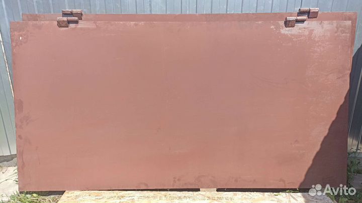 Гаражные секционные ворота бу