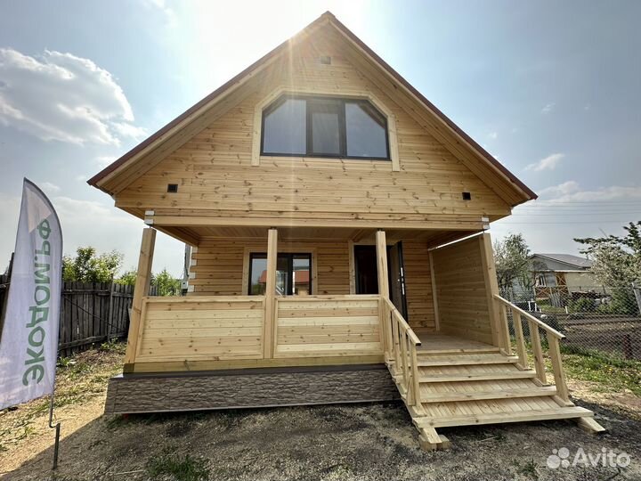 Строим дома из бруса