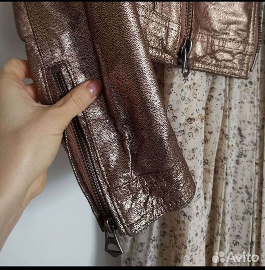 Кожаная куртка косуха