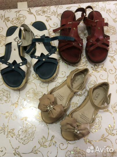 Босоножки для девочки