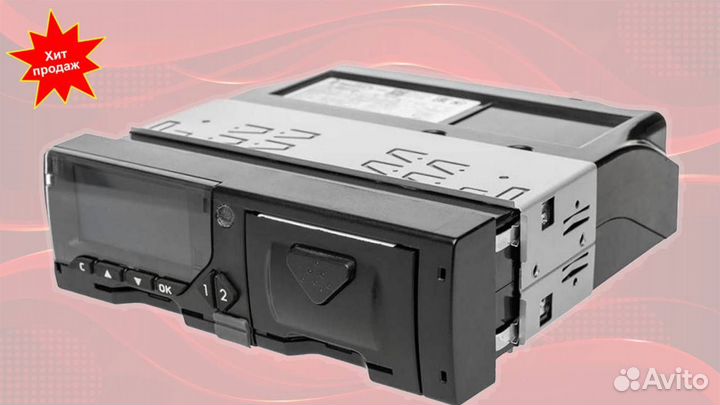 Тахограф Меркурий та001 с скзи (нкм).С установкой