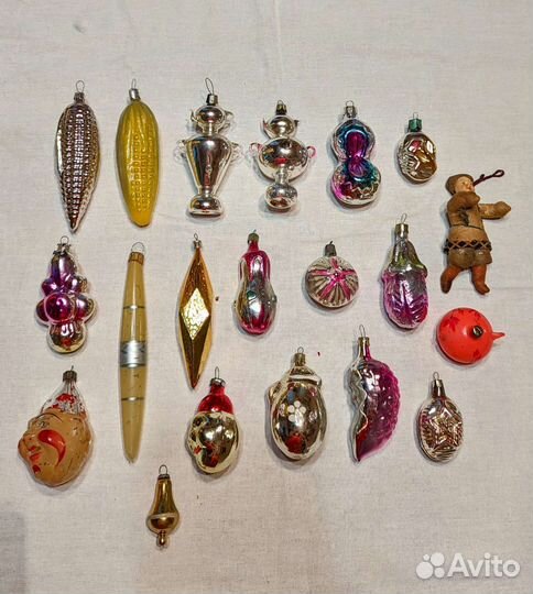 Елочные игрушки СССР