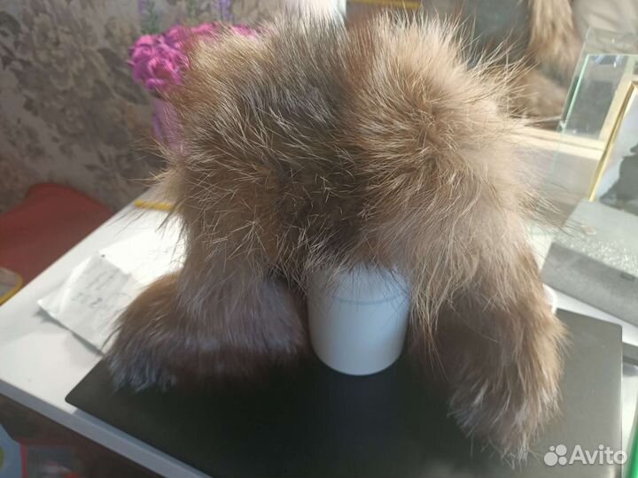 Шапка ушанка натуральная