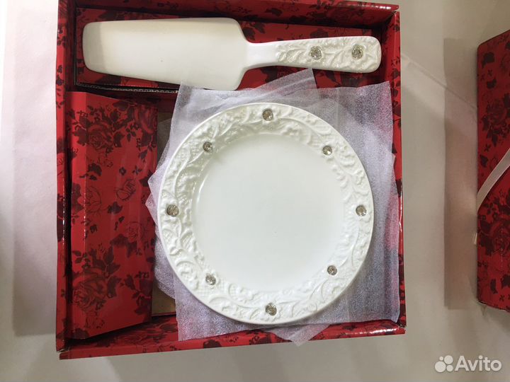 Сервиз для торта с лапаткой