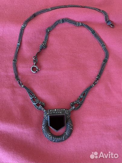 Колье серебро винтаж