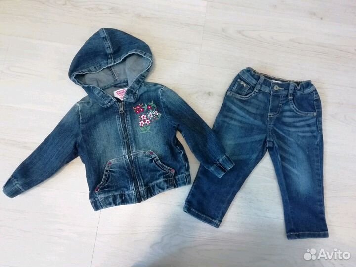 Джинсовый костюм