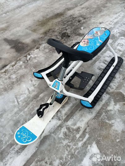 Детский снегокат бу