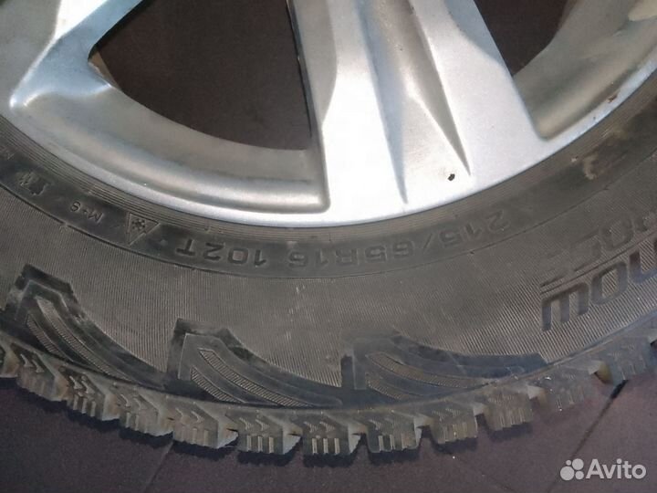 R16 Cordiant Snow Cross 215/65, PCD 5x108 DIA 52