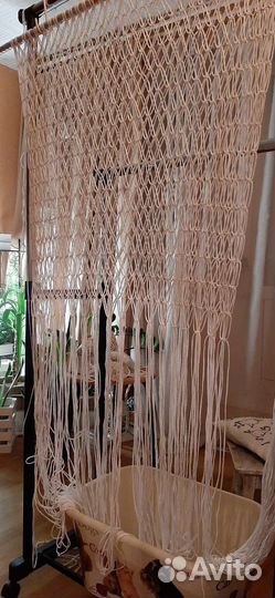 Макраме шторы