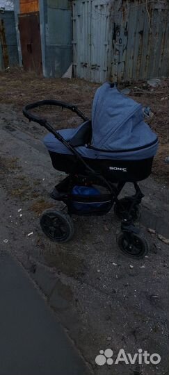 Коляска Sonic verdi 3в1