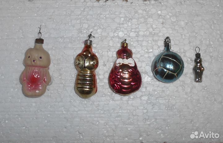 Елочные игрушки СССР