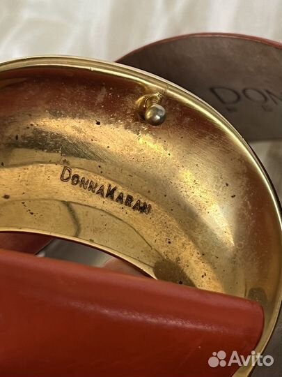 Кожаный ремень Donna Karan New York оригинал