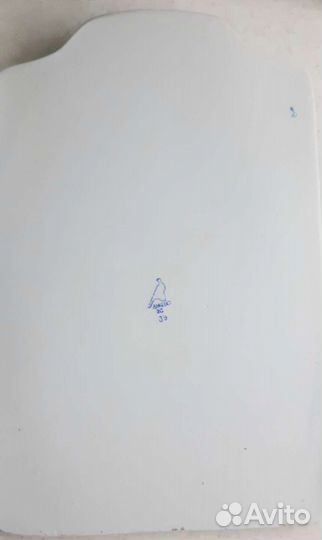 Фарфоровая сырная доска дулево СССР