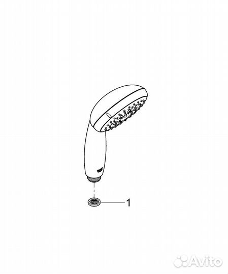 Grohe 28578002 Душевая лейка
