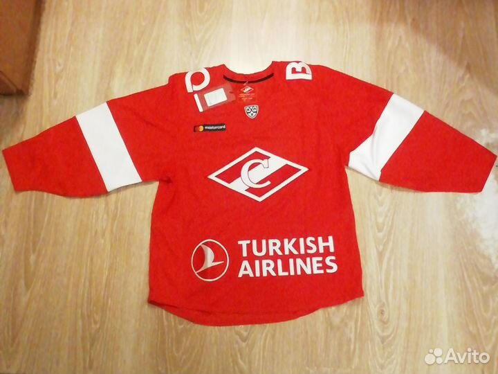 Свитер хоккейный Спартак Москва Игровой