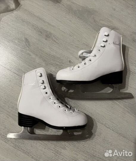 Детские фигурные коньки 29 белые