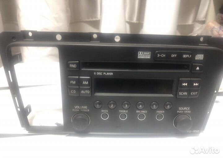 Штатный усилитель volvo s60